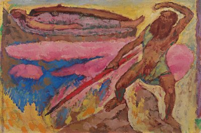 Wotan und Brünnhilde, ca. 1916 von Koloman Moser