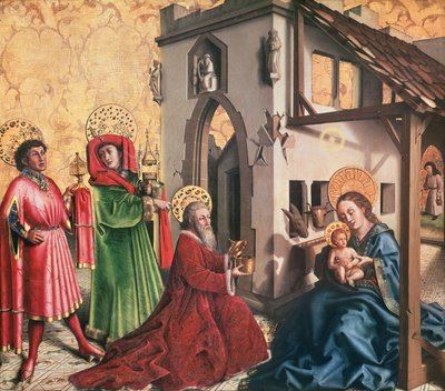 Anbetung der Könige, ca. 1444 von Konrad Witz