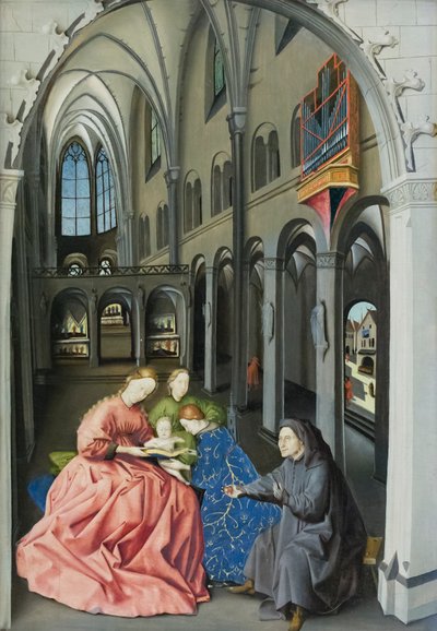 Heilige Konversation (sacra conversazione) von Konrad Witz