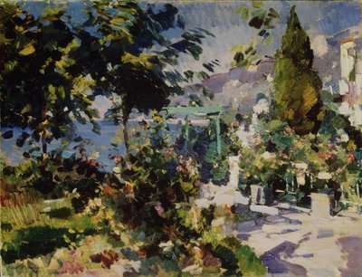 Gurzuf, 1917 von Konstantin Alekseevich Korovin