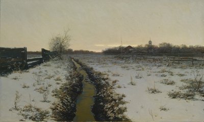 Winterabend, 1888 von Konstantin Konstantinovich Pervukhin