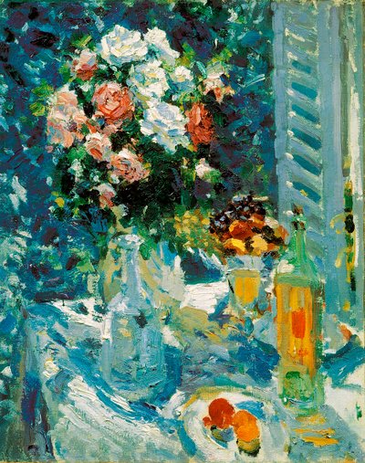 Blumen und Früchte, 1911-1912 von Konstantin Alekseevich Korovin