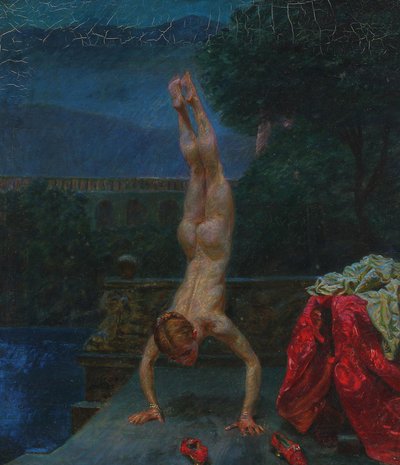 Susanna im Bade, 1907 von Kristian Zahrtmann