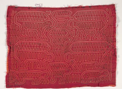 Hemd-Panel (Mola), ca. 1950 von Kuna Indian Culture