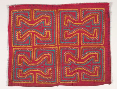 Hemdtafel (Mola), ca. 1950 von Kuna Indian Culture