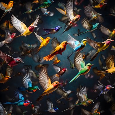 Bezaubernde Vögel 3 von Kurt Heppke
