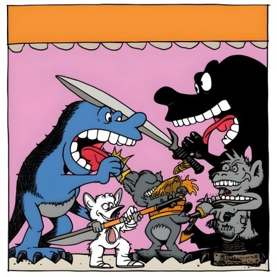 Comic von Kurt Heppke