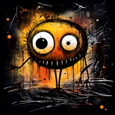 Halloween-Monster 1 von Kurt Heppke