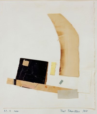 47. 13 neu von Kurt Schwitters