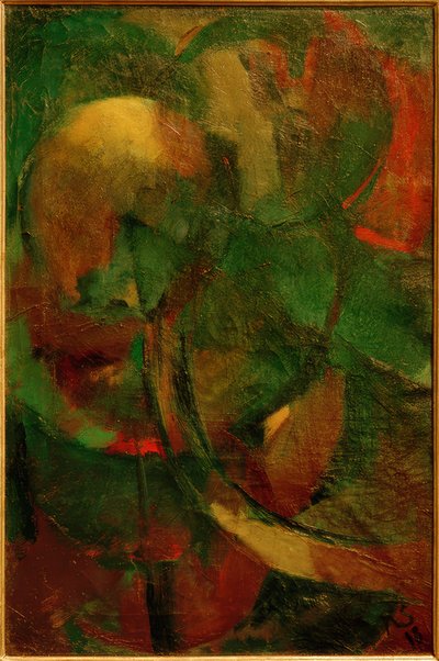 Abstraktion 26 (Zarte Symphonie) von Kurt Schwitters