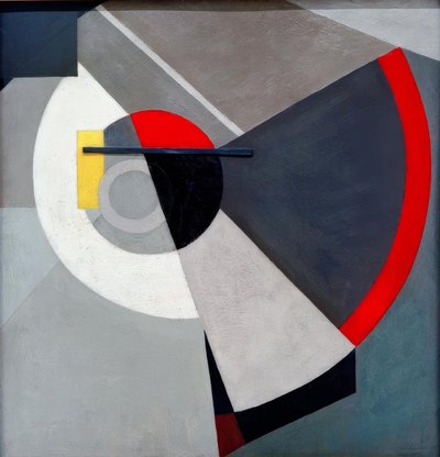 Merz 1003. Pfauenrad von Kurt Schwitters