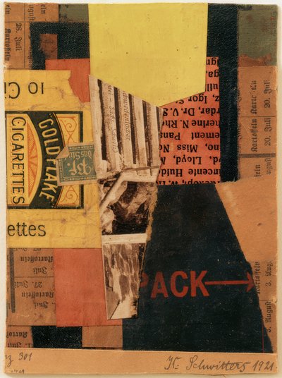 Merz 301 - Kartoffeln von Kurt Schwitters