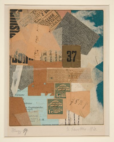 Merzz. 19 von Kurt Schwitters