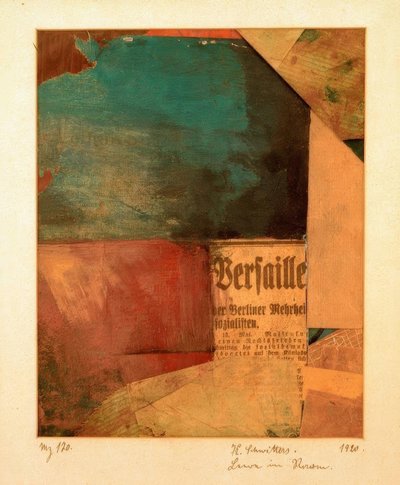 Mz 180. Leere im Raum von Kurt Schwitters