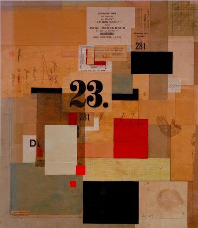 Mz 601 von Kurt Schwitters