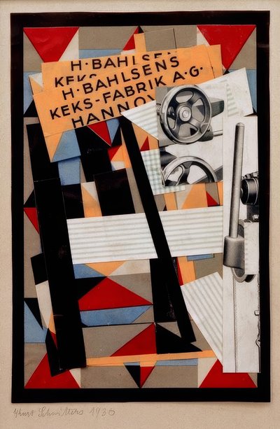 Ohne Titel (H. Bahlsens Keks-Fabrik A.G.) von Kurt Schwitters