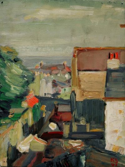 Landschaft von Douglas von Kurt Schwitters