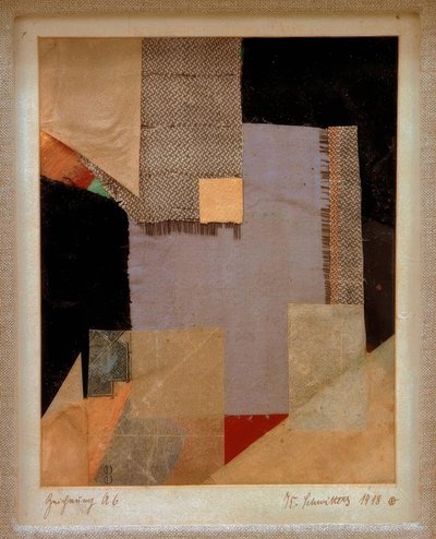 Zeichnung A 6 von Kurt Schwitters