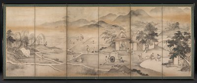 Kaiser Yao besucht Yu Chonghua von Kusumi Morikage