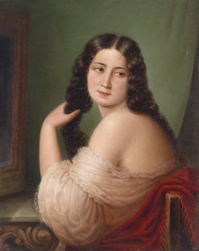 Bei der Toilette von L. Pargani