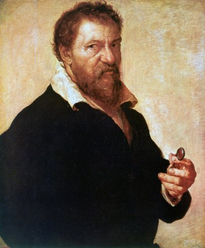 Selbstporträt, um 1550-1566 von Lambert Lombard