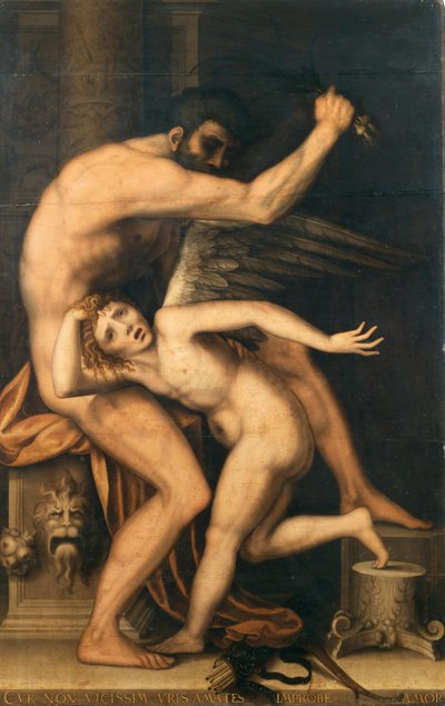 Die Bestrafung des Amor von Lambert Suavius