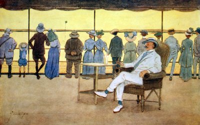 Sonnenanbeter, 1908 von Lance Thackeray
