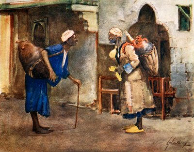 Das Treffen der Wasser, 1908 von Lance Thackeray