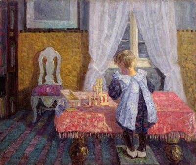 Ingrid im Wohnzimmer, Skjellerud von Lars Jorde