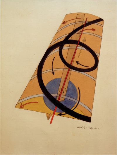 Kinetisch-konstruktives System von Laszlo Moholy Nagy