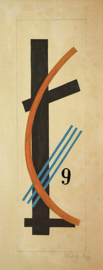 Nr. 9 von Laszlo Moholy Nagy