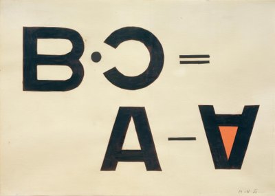 Ohne Titel von Laszlo Moholy Nagy