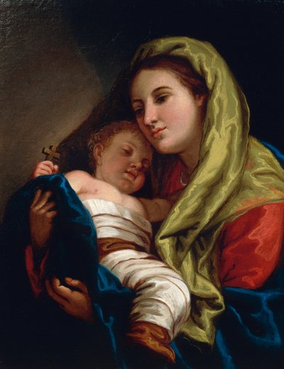 Madonna mit Kind von Lattanzio Querena