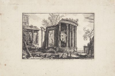 Sibyllentempel in Tivoli von Laura Piranesi