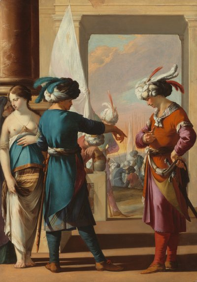 Panthea, Cyrus und Araspas von Laurent de la Hyre