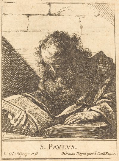 Der heilige Paulus von Laurent de la Hyre