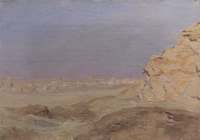 Ein Blick auf Kairo von Laurits Regner Tuxen