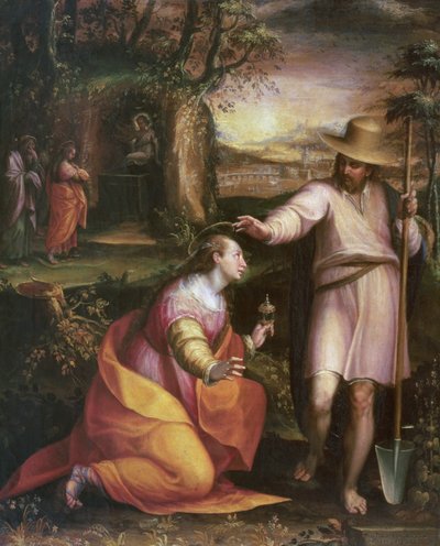 Noli me Tangere, 1581 von Lavinia Fontana