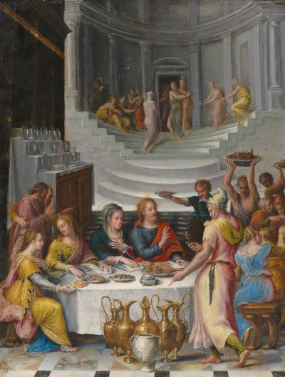 Das Hochzeitsfest zu Kana von Lavinia Fontana