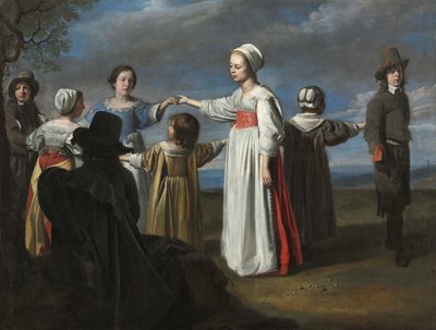 Tanzende Kinder, ca. 1650 von Le Nain