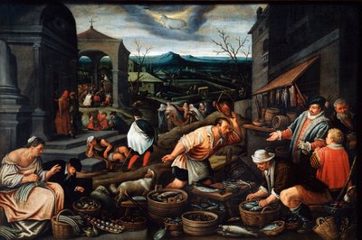 April, 17. Jahrhundert von Leandro Bassano