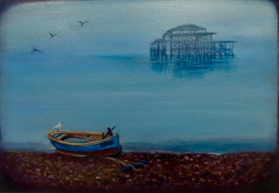 Brighton Nebelig, 2023 von Lee Campbell