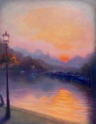 Rosen-Sonnenaufgang, 2023 von Lee Campbell