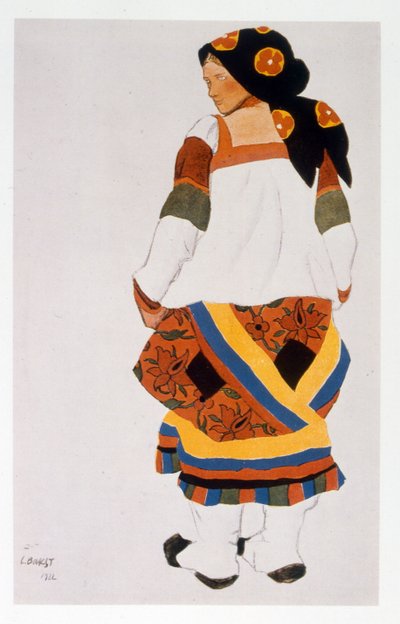 Bäuerin von Leon Bakst