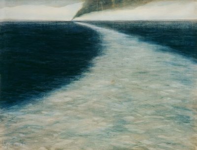 Meereslandschaft mit Kielwasser von Leon Spilliaert