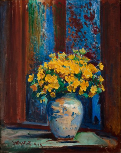 Sumpfdotterblumen von Leon Wyczolkowski