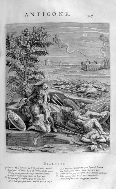Antigone, 1615 von Leonard Gaultier
