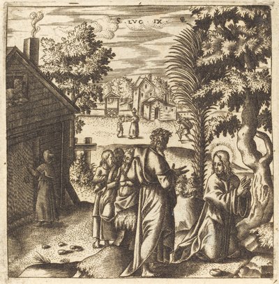 Christus betet von Leonard Gaultier