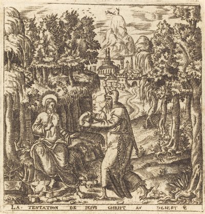 Die Versuchung Christi von Leonard Gaultier