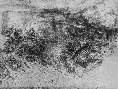 Eine Sintflut, um 1480, 1945 von Leonardo da Vinci